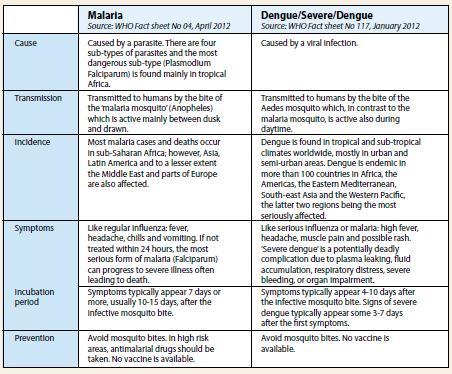 201258 Dangers of malaria and dengue